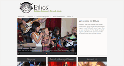 Desktop Screenshot of ethos.org