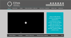 Desktop Screenshot of ethos.org.mx