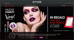 Desktop Screenshot of ethos.it